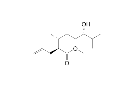 (2S,3R,6S)-Methyl 6-hydroxy-3,7-dimethyl-2-(2'-propenyl)octanoate