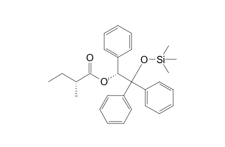 (1R)-1,2,2-Triphenyl-2-(trimethylsilyloxy)ethyl (2R)-2-methylbutanoate