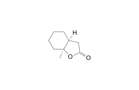 (cis)-Hexahydro-7a-methylbenzofuran-2(3H)-one