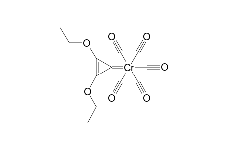 PENTACARBONYL-(2,3-DIETHOXYCYCLOPROPENYLIDENE)-CHROMIUM-(0)