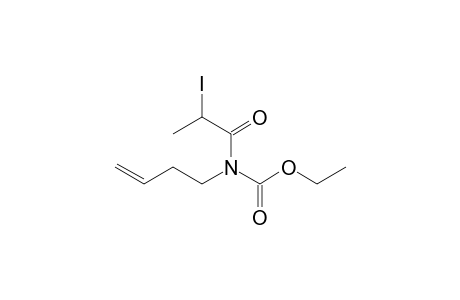 Ethyl But-3-enyl(2-iodopropanoyl)carbamate