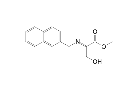 Methyl (2E)-3-hydroxy-2-[(2-naphthylmethyl)imino]propanoate