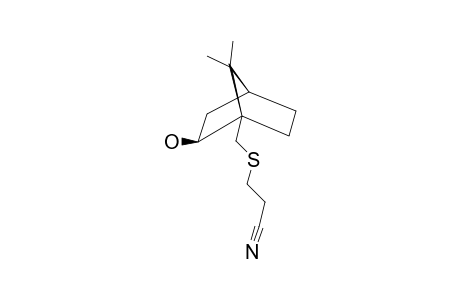 (1S)-10-[(2-Cyanoethyl)thio]isoborneol