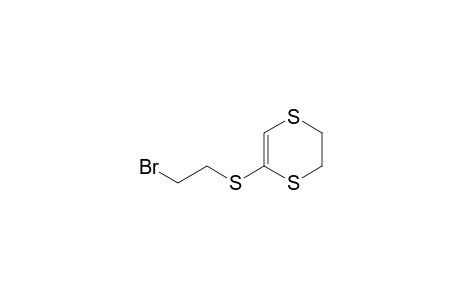 1,4-Dithiin, 5-[(2-bromoethyl)thio]-2,3-dihydro-