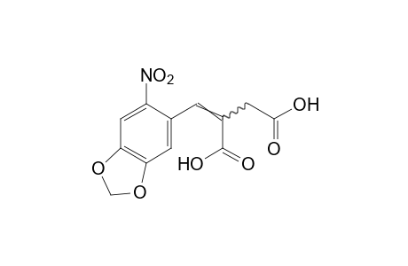 (6-nitropiperonylidene)succinic acid