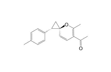 1-((1S,3S)-5-methyl-1-(p-tolyl)-4-oxaspiro[2.5]octa-5,7-dien-6-yl)ethanone