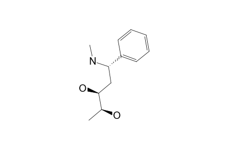 (1RS,3RS,4RS)-N-Methyl-3,4-dihydroxy-1-phenylpentanamine
