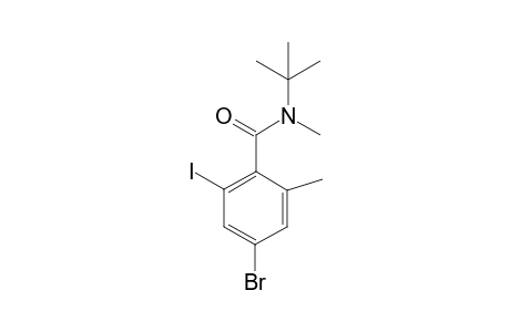4-bromo-N-(tert-butyl)-2-iodo-N,6-dimethylbenzamide