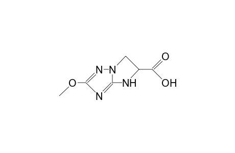 2-Methoxy-5,6-dihydro-4H-imidazo(1,2-B)(1,2,4)triazole-5-carboxylic acid