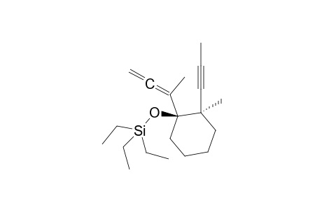 (trans-1-(Buta-2,3-dien-2-yl)-2-methyl-2-(prop-1-yn-1-yl)cyclohexyloxy)triethylsilane