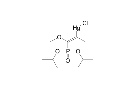 DIISOPROPYL ALPHA-METHOXY-BETA-CHLOROMERCURY-BETA-METHYLVINYLPHOSPHONATE