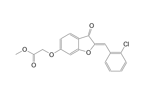 acetic acid, [[(2Z)-2-[(2-chlorophenyl)methylene]-2,3-dihydro-3-oxobenzofuranyl]oxy]-, methyl ester