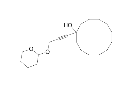 Cyclododecanol, 1-[3-[(tetrahydro-2H-pyran-2-yl)oxy]-1-propynyl]-