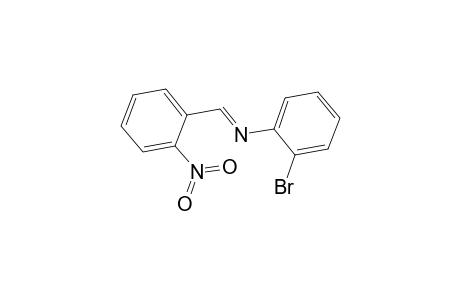 2-Bromo-N-[(E)-(2-nitrophenyl)methylidene]aniline