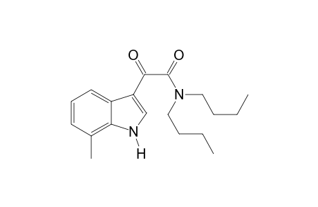 7-Methylindole-3-yl-glyoxyldibutylamide