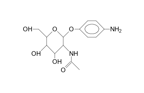 P-Amino-phenyl 2-acetamido-2-deoxy-B-D-glucopyranoside