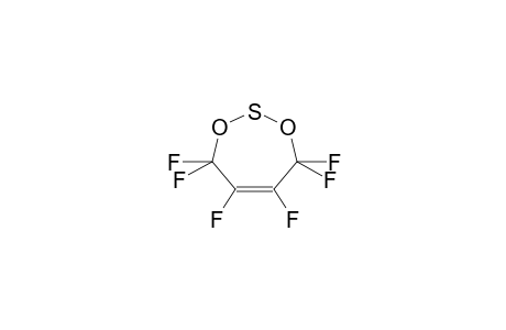 1,3-DIOXA-2-THIA-4,4,5,6,7,7-HEXAFLUOROCYCLOHEPT-5-ENE