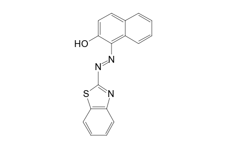 2-Naphthalenol, 1-[2-(2-benzothiazolyl)diazenyl]-