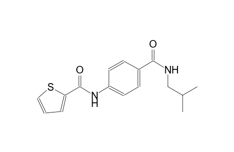 N-{4-[(isobutylamino)carbonyl]phenyl}-2-thiophenecarboxamide