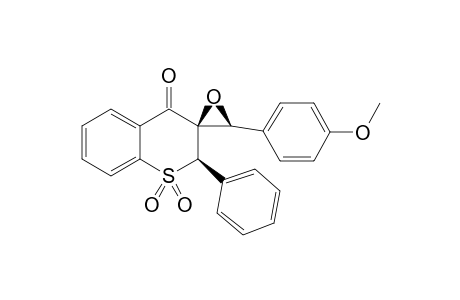 TRANS,CIS-(+/-)-3'-(4-METHOXYPHENYL)-2-PHENYLSPIRO-[2H-1-BENZOTHIOPYRAN-3(4H),2'-OXIRAN]-4-ONE-1,1-DIOXIDE