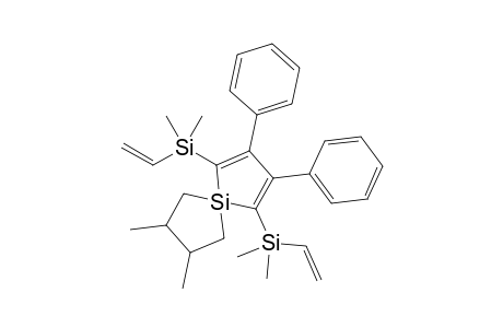 rel-7,8-Dimethyl-1,4-di(vinyldimethylsilyl)-2,3-diphenyl-5-silaspiro[4.4]nona-1,3-diene