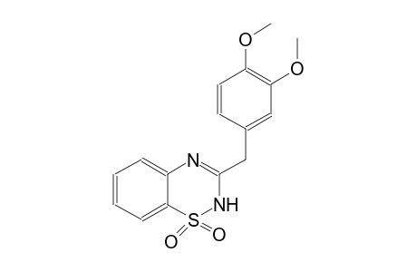 3-(3,4-dimethoxybenzyl)-2H-1,2,4-benzothiadiazine 1,1-dioxide
