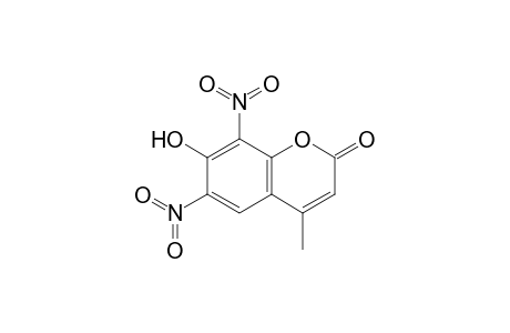 7-Hydroxy-4-methyl-6,8-dinitrocoumarin