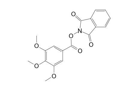 3,4,5-Trimethoxybenzoic acid 1,3-dioxo-1,3-dihydroisoindol-2-yl ester