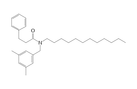 Propionamide, 3-phenyl-N-(3,5-dimethylbenzyl)-N-dodecyl-