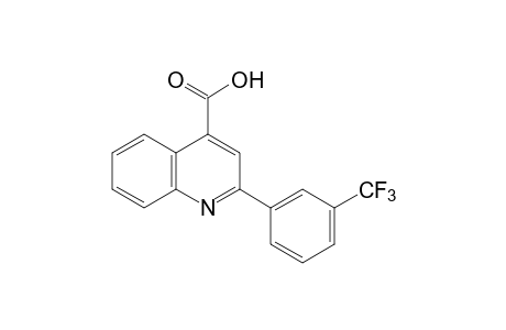 2-(alpha,alpha,alpha-trifluoro-m-tolyl)cinchoninic acid