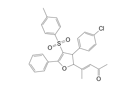 (2S,3R)-2-[1'-Methyl-2'-acetylethenyl]-3-(p-chlorophenyl)-4-[(p-tolyl)sulfonyl]-5-phenyl-2,3-dihydrofuran