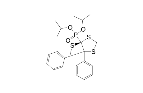 DIISOPROPYL-4-(METHYLSULFANYL)-5,5-DIPHENYL-1,3-DITHIOLANE-4-PHOSPHONATE