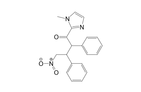 1-(1-Methyl-1H-imidazol-2-yl)-4-nitro-2,3-diphenylbutan-1-one