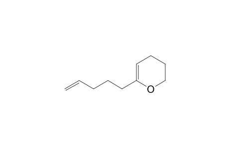 2-(4-Pentenyl)-5,6-dihydro-4H-pyran