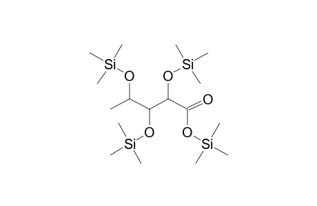 Trimethylsilyl 5-deoxy-2,3,4-tris-O-(trimethylsilyl)pentonate