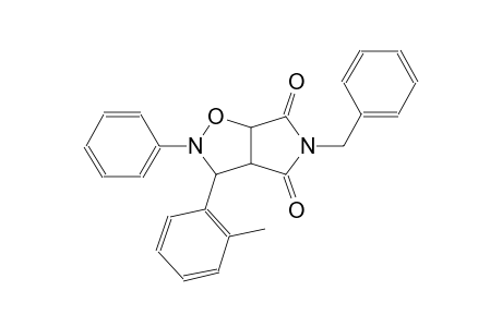 5-benzyl-3-(2-methylphenyl)-2-phenyldihydro-2H-pyrrolo[3,4-d]isoxazole-4,6(3H,5H)-dione