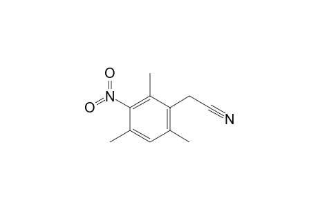 2,4,6-Trimethyl-3-nitrobenzeneacetonitrile