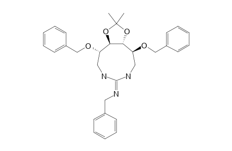 (5S,6R,7R,8S)-5,8-DIBENZYLOXY-6,7-DIHYDROXY-6,7-O-METHYLETHYLIDENE-2-(N-BENZYL)-IMINO-1,3-DIAZONANE