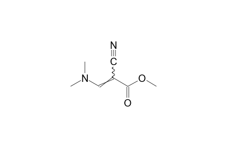 2-cyano-3-(dimethylamino)acrylic acid, methyl ester