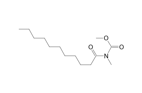 Methyl methyl(undecanoyl)carbamate