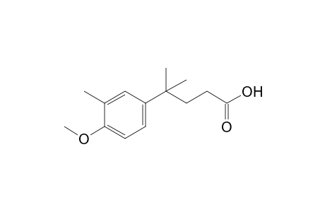 4-(4-methoxy-m-tolyl)-4-methylvaleric acid