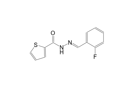 N'-[(E)-(2-fluorophenyl)methylidene]-2-thiophenecarbohydrazide
