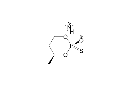 TRANS-2-THIONO-2-HYDROXY-4-METHYL-1,3,2-DIOXAPHOSPHORINANTRIMETHYLAMMONIUM SALT