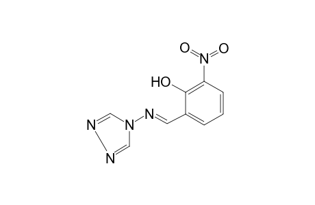 2-Nitro-6-[(E)-(4H-1,2,4-triazol-4-ylimino)methyl]phenol
