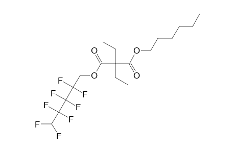 Diethylmalonic acid, hexyl 2,2,3,3,4,4,5,5-octafluoropentyl ester