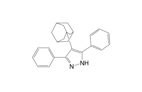 1H-Pyrazole, 3,5-diphenyl-4-tricyclo[3.3.1.13,7]dec-1-yl-