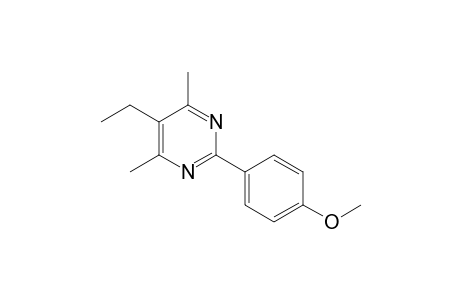 5-Ethyl-2-(4-methoxyphenyl)-4,6-dimethyl-pyrimidine