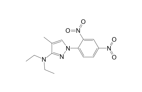 1H-Pyrazol-3-amine, 1-(2,4-dinitrophenyl)-N,N-diethyl-4-methyl-