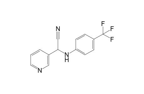 2-(pyridin-3-yl)-2-(4-(trifluoromethyl)phenylamino)acetonitrile