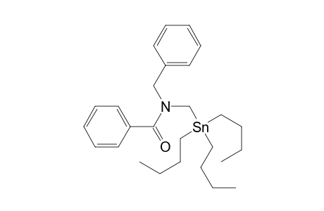 N-(phenylmethyl)-N-(tributylstannylmethyl)benzamide